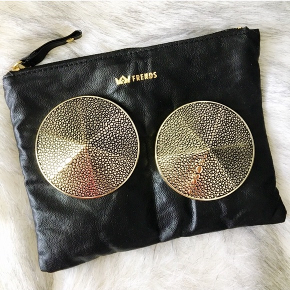 {Frends} Taylor Oil Slick Black & Gold Headphones - Picture 4 of 4